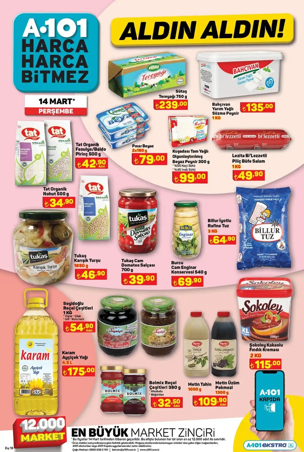 A 101 14 Mart 2024 Tarihli Aktüel Ürün Kataloğu