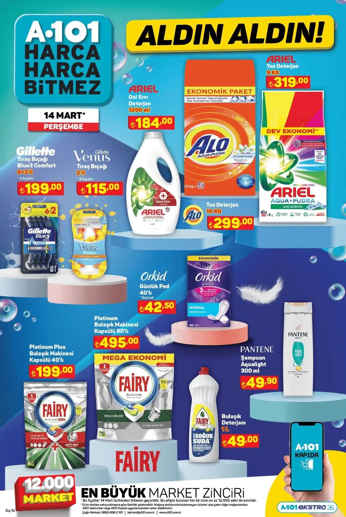 A 101 14 Mart 2024 Tarihli Aktüel Ürün Kataloğu