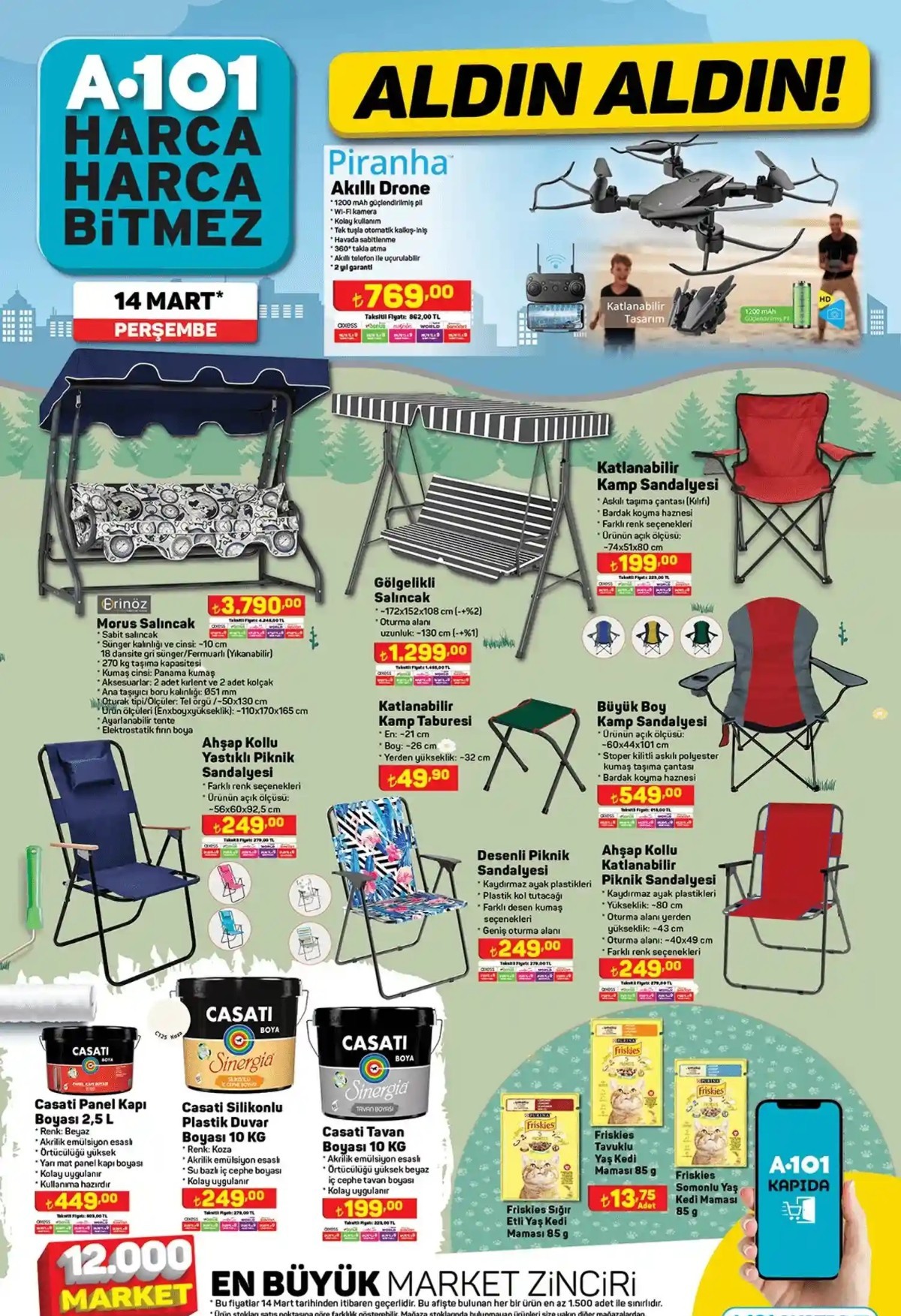 A 101 14 Mart 2024 Tarihli Aktüel Ürün Kataloğu