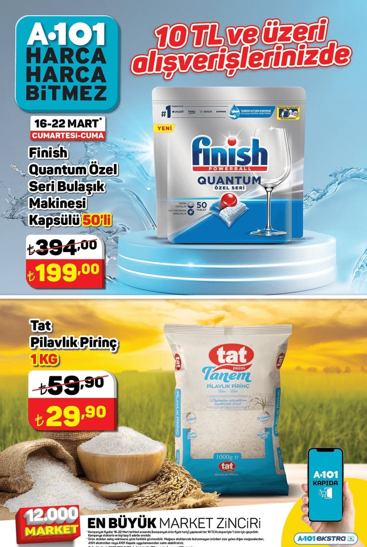 A101 16-22 Mart 2024 İndirimli Ürünler Kataloğu