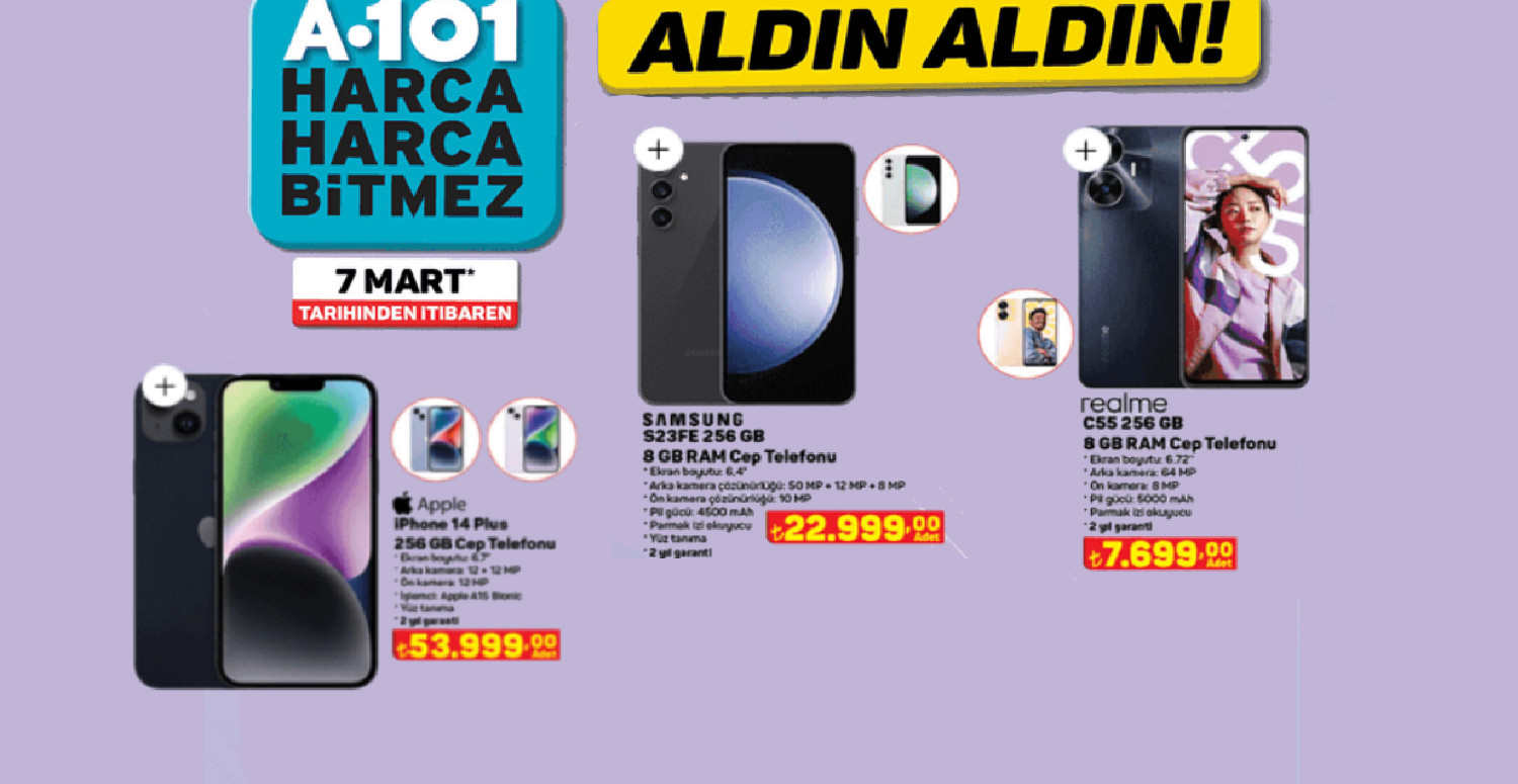 a101 android telefon