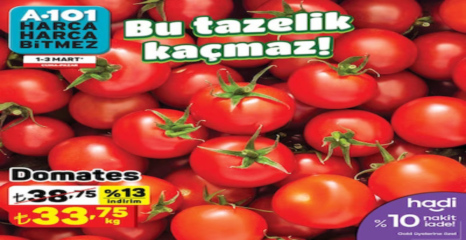 a101 domates
