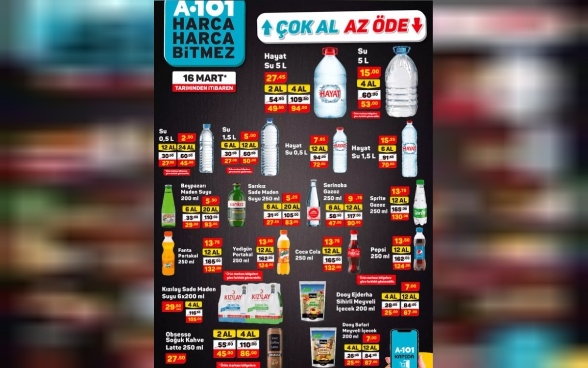 a101 indirimli ürünler