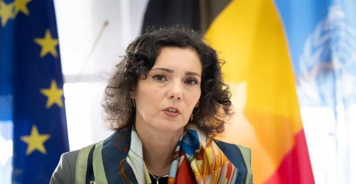 Belçika Dışişleri Bakanı Hadja Lahbib