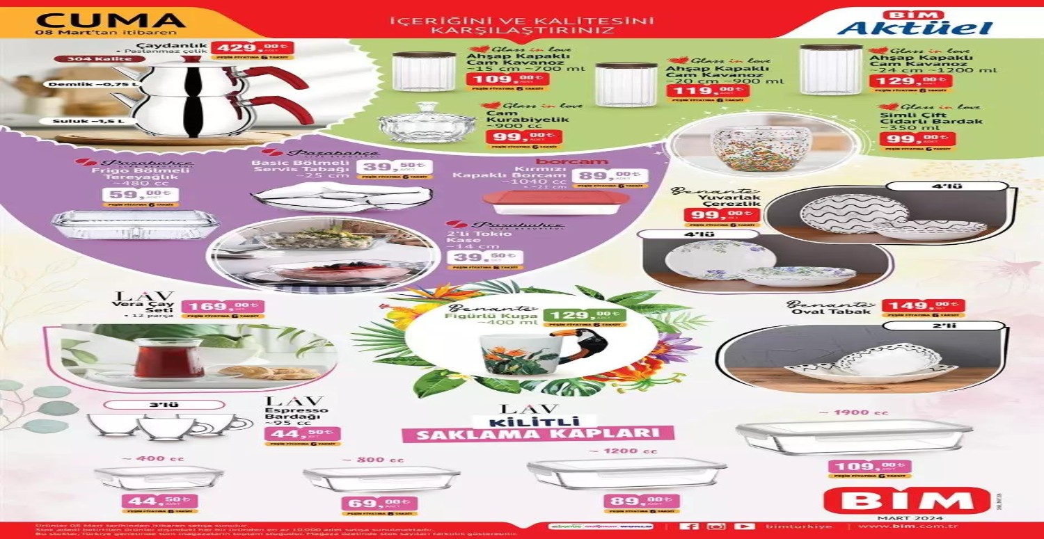 BİM 5 MART KATALOĞU AKTÜEL HAKKINDA