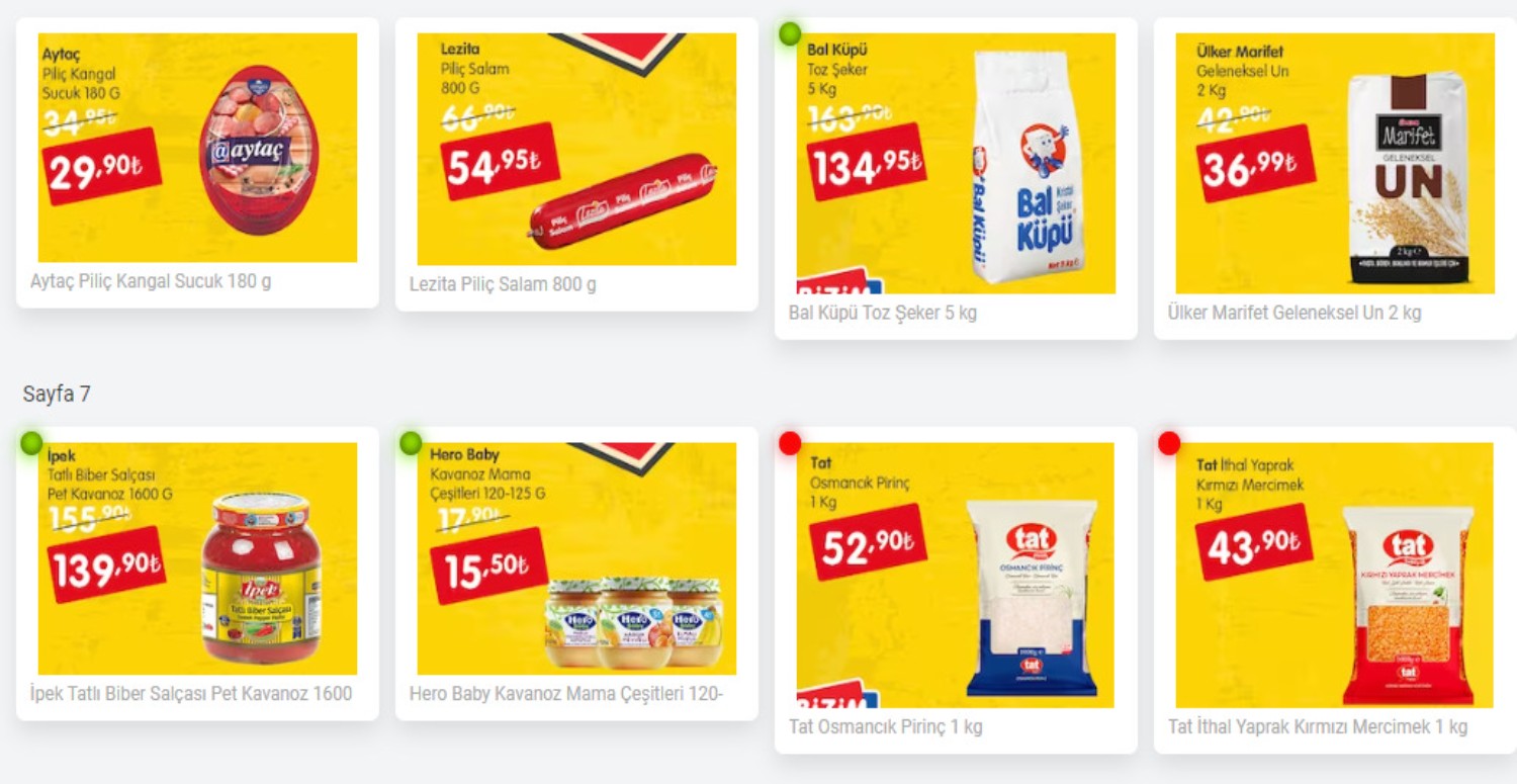 BİZİM AKTÜEL KATALOG 78MART