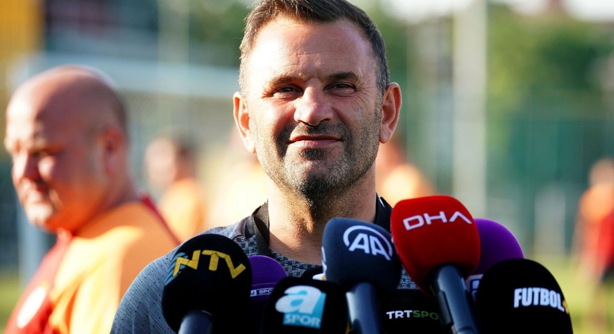 Galatasaray'ın teknik direktörü Okan Buruk