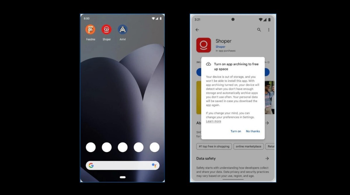 Google Play'a arşiv özelliği geliyor