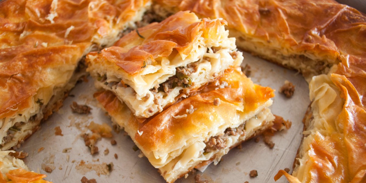 kıymalı gül böreği tarif