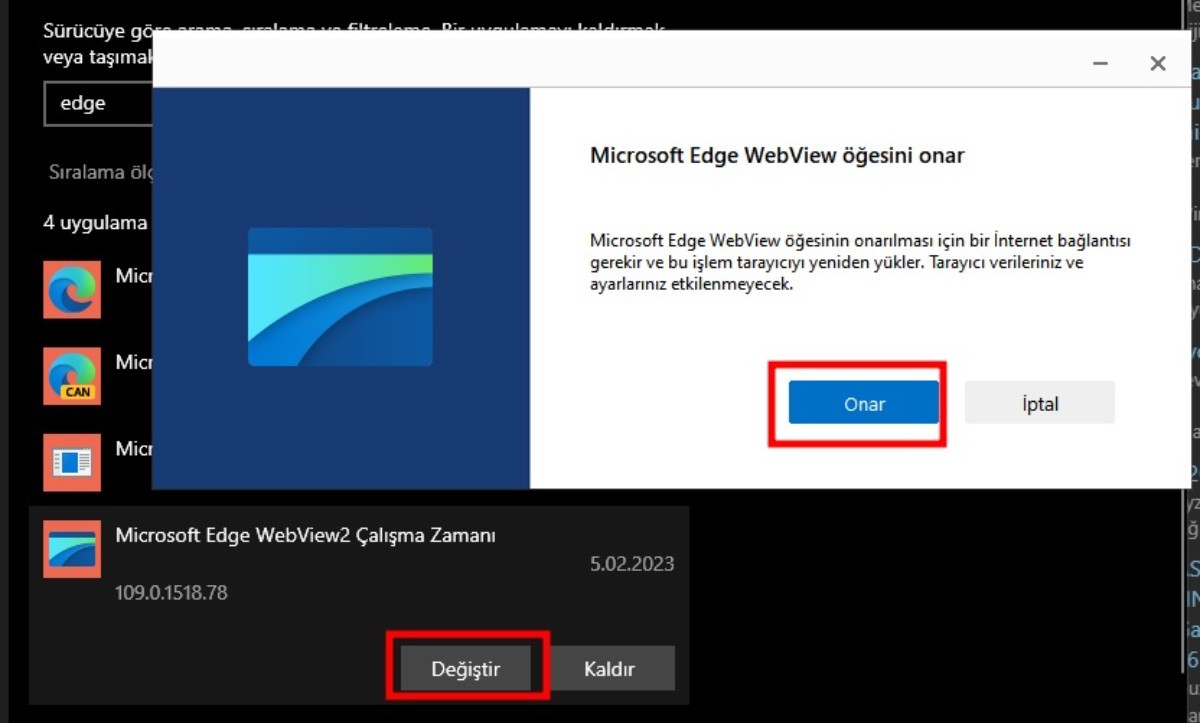 Microsoft Edge'nin son güncellemesini kurmayın uyarısı geldi!