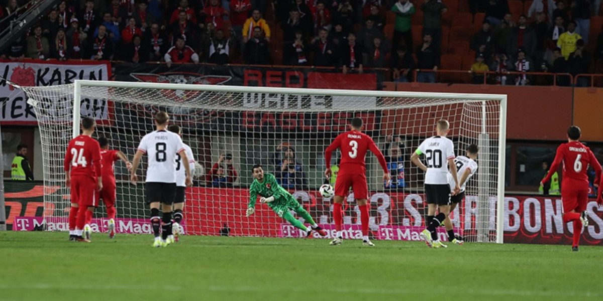 milli maç 6-1 mağlubiyetle sona erdi