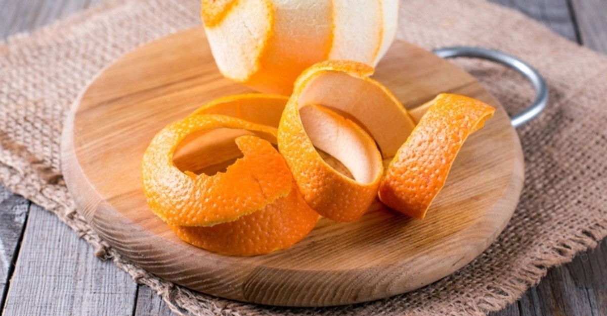Portakalın kabuğunu sakın çöpe atmayın