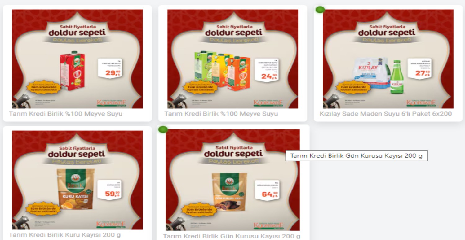 ramazana özel tarım kooperatif