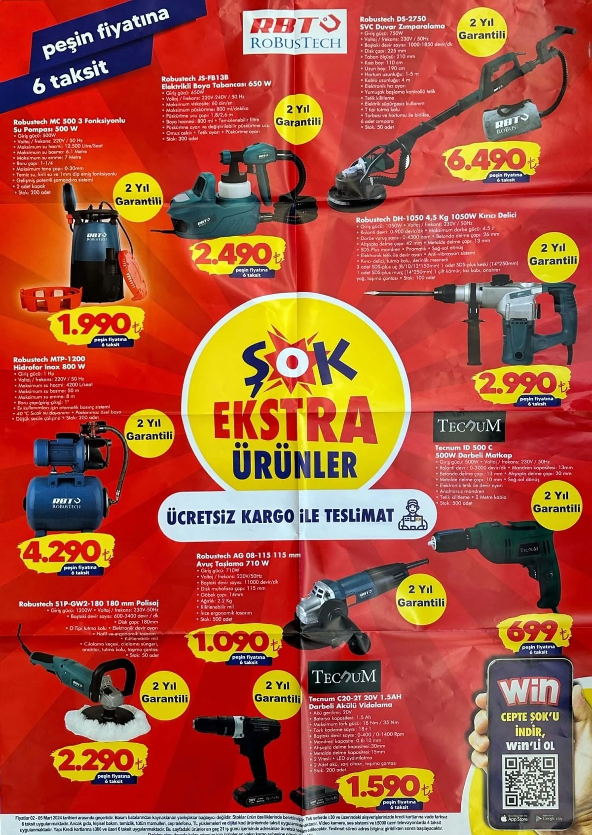 ŞOK İndirimli Ürün Fiyat Listesi