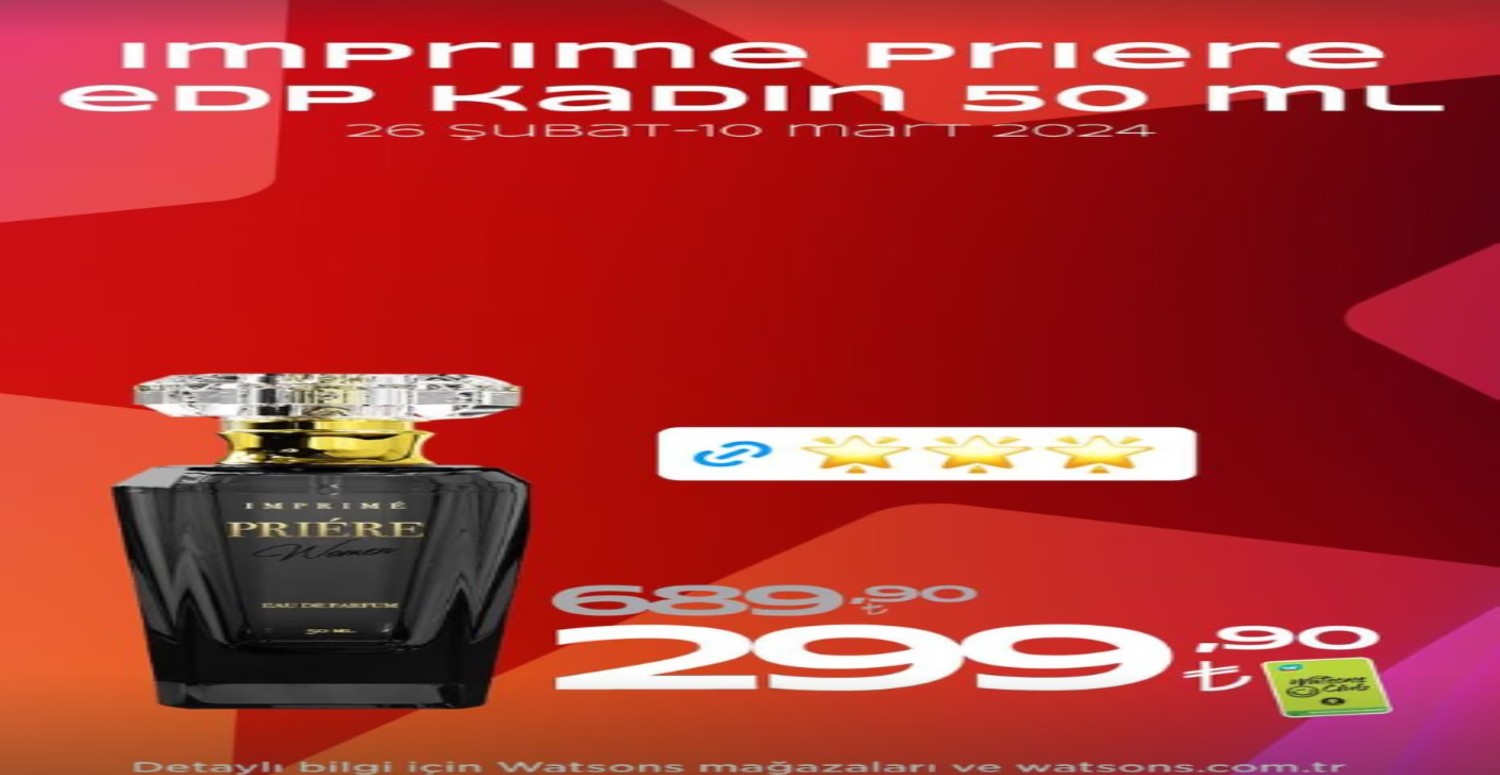 watsons indirimi