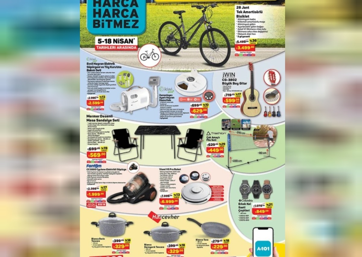 a101 aktüel ürünler