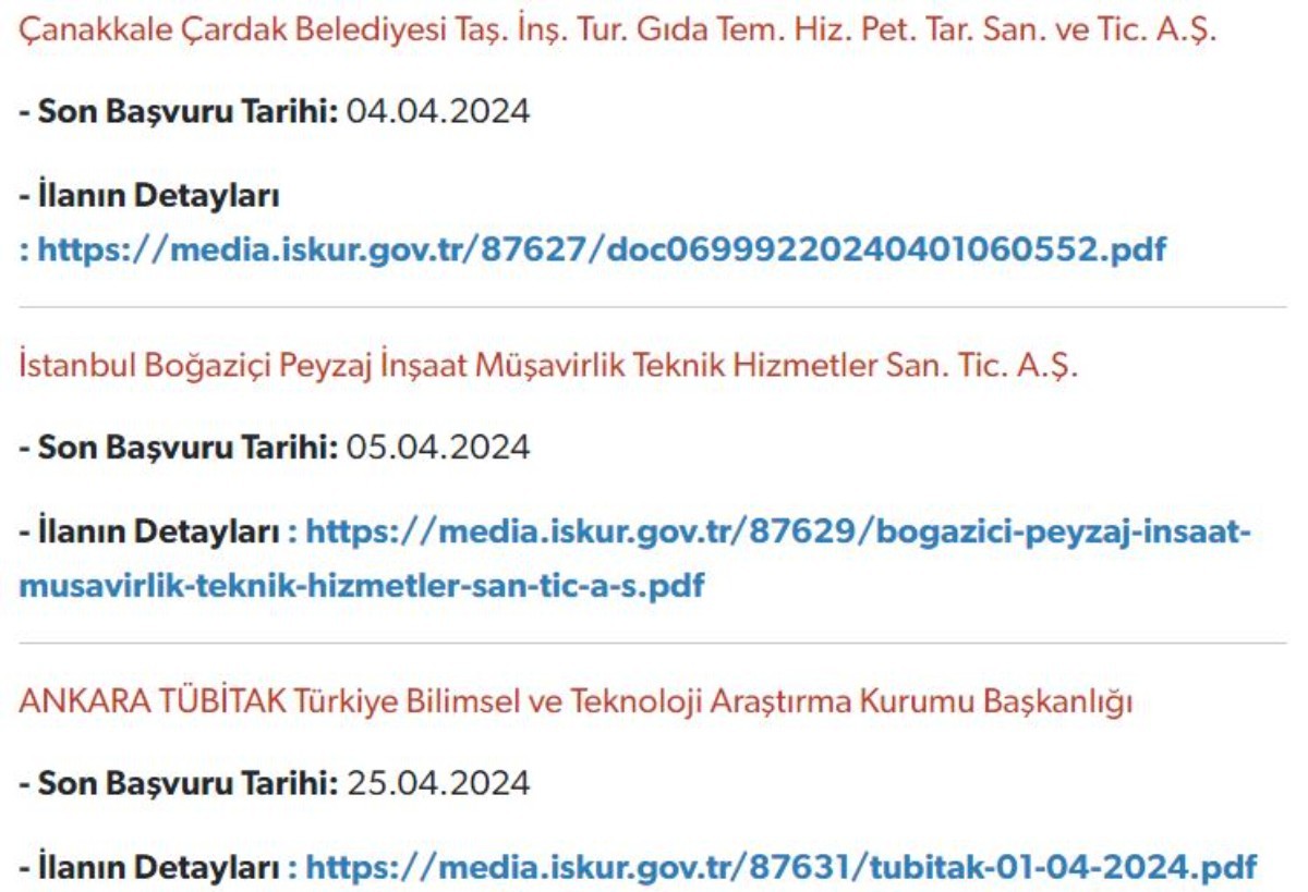 Belediyelere binlerce personel alınacak