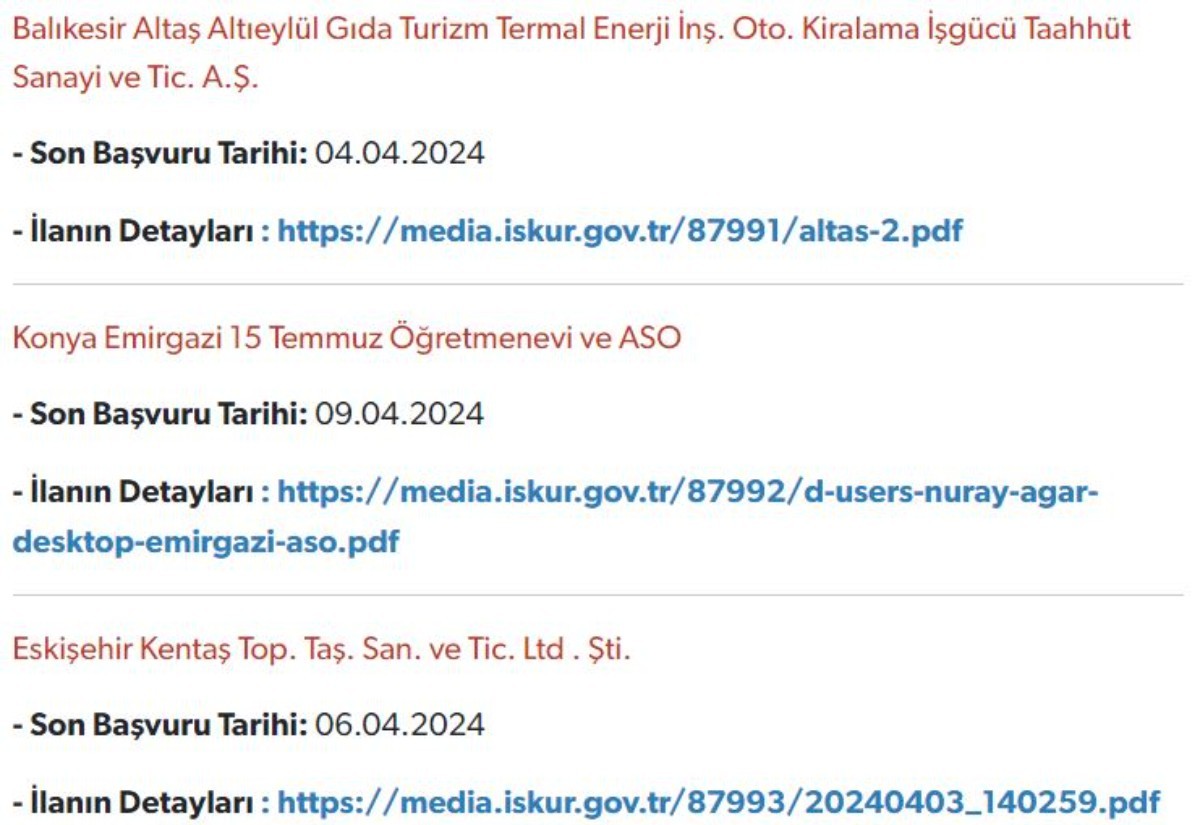 Belediyelere binlerce personel alınacak