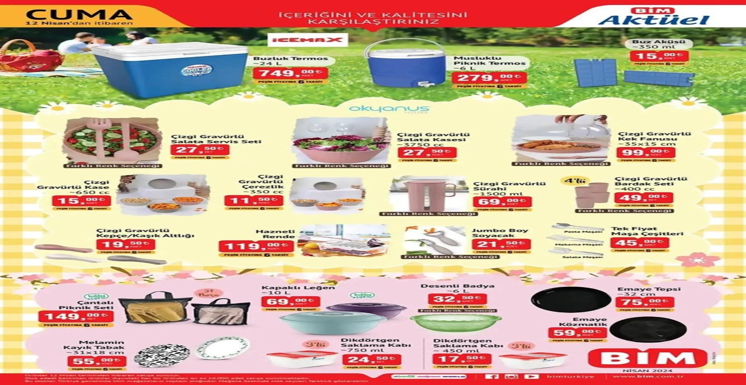 BİM AKTÜEL KATALOĞU
