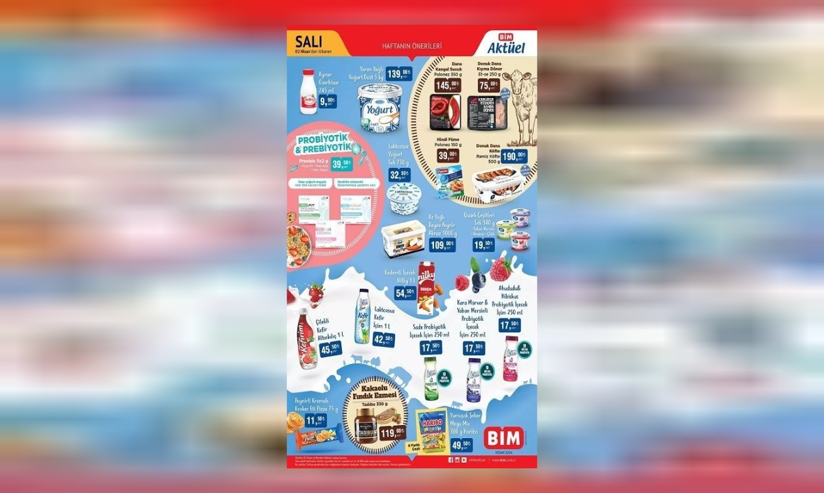 BİM'DE YENİ HAFTAYA ÖZEL İNDİRİMLER