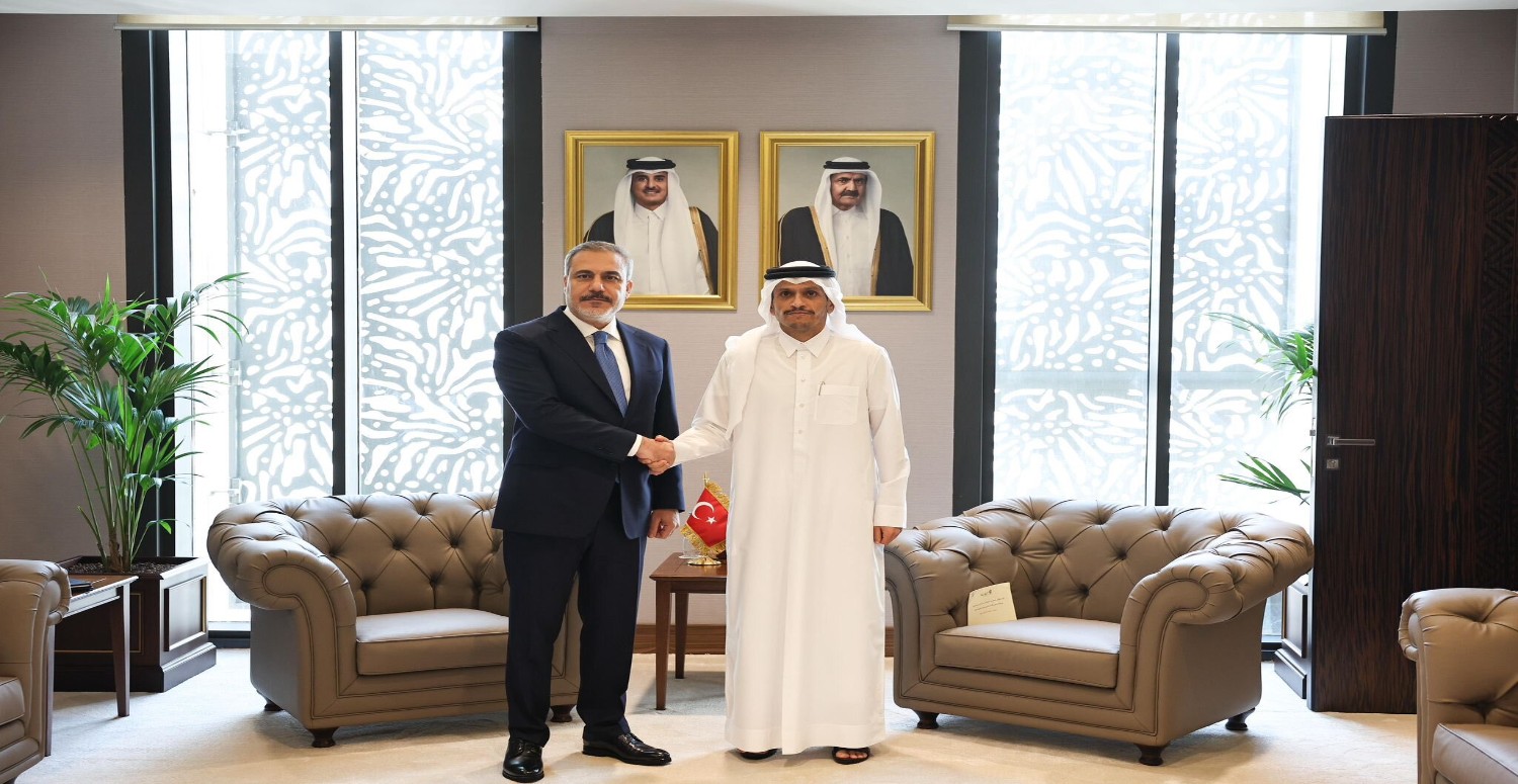 Hakan Fidan'dan Katar ziyareti