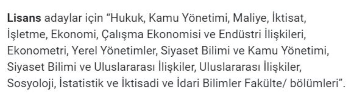 KPSS 60 puan ile personel alımı başladı