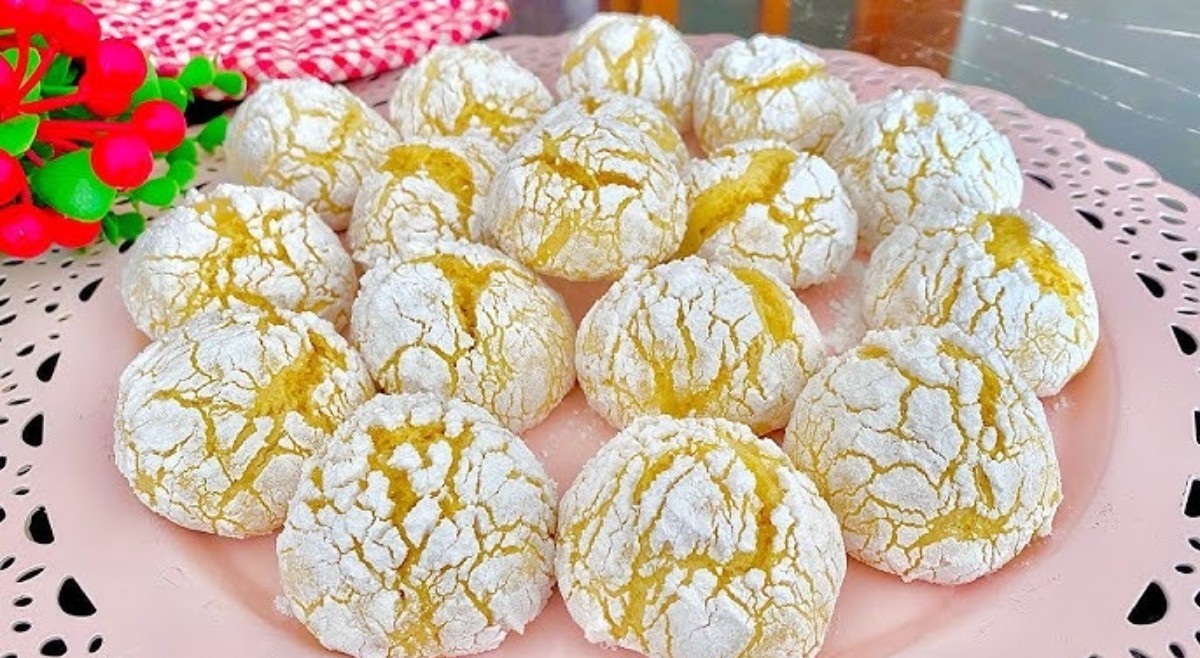 Limonlu Çatlak Kurabiye Tarifi