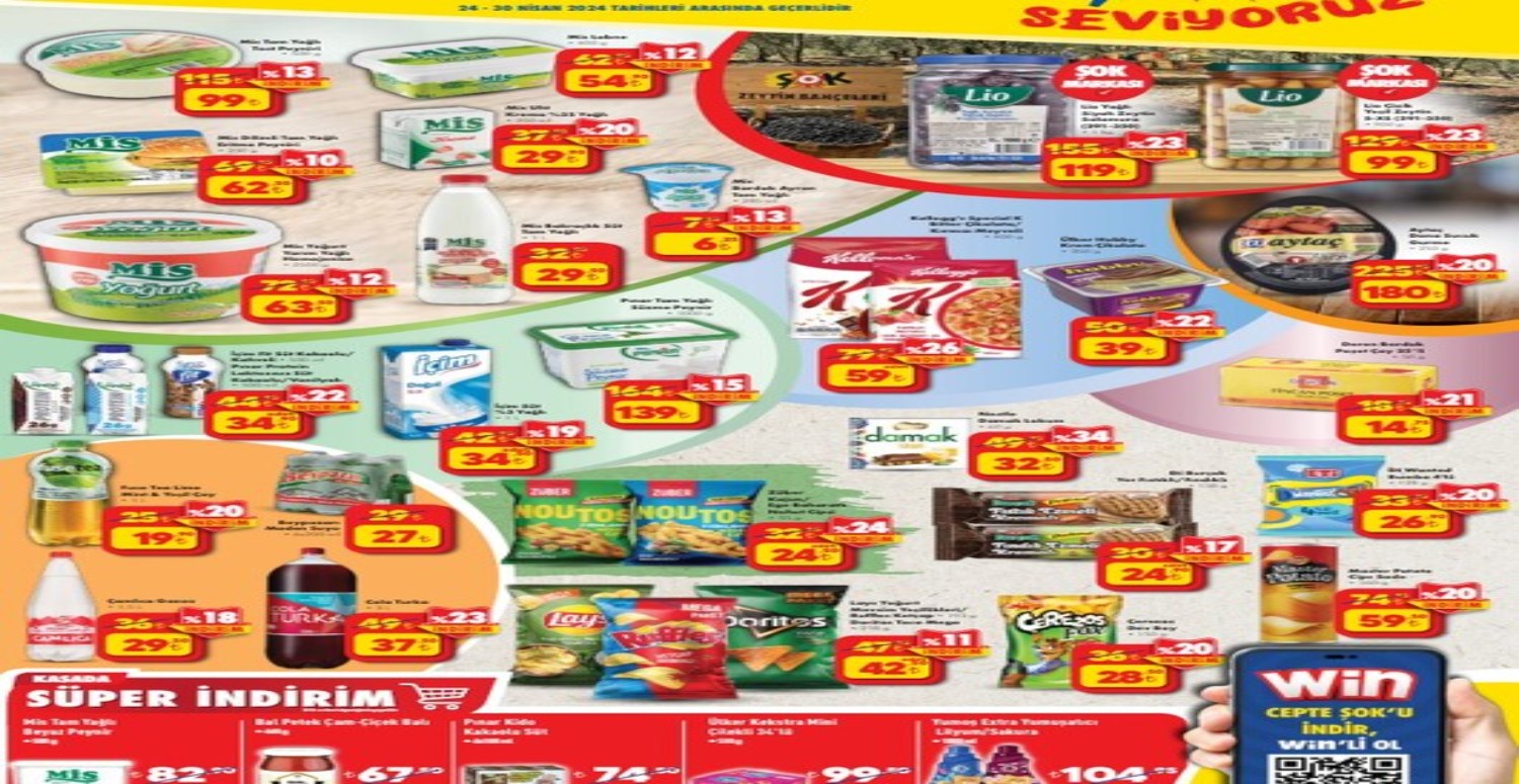 ŞOK ÜRÜN LİSTESİ