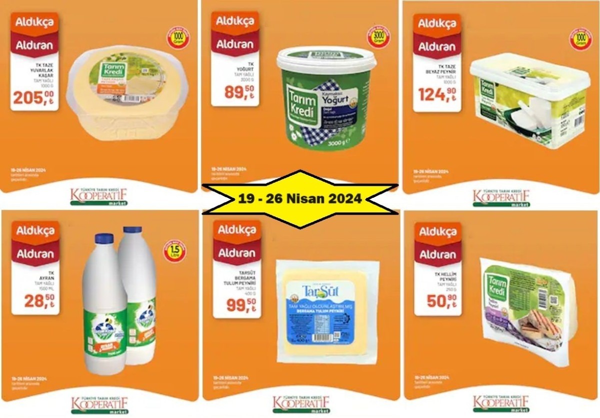 Tarım Kredi Kooperatifi İndirimli Ürünleri