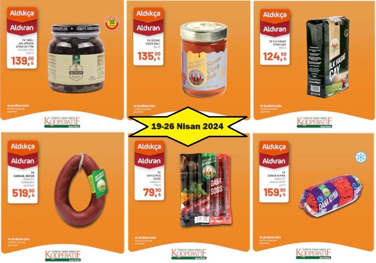 Tarım Kredi Kooperatifi İndirimli Ürünleri