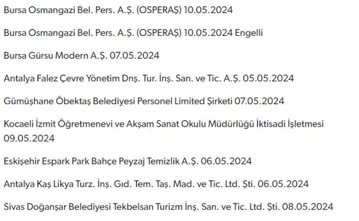Belediyelere yüksek maaşla personel alımı yapılacak