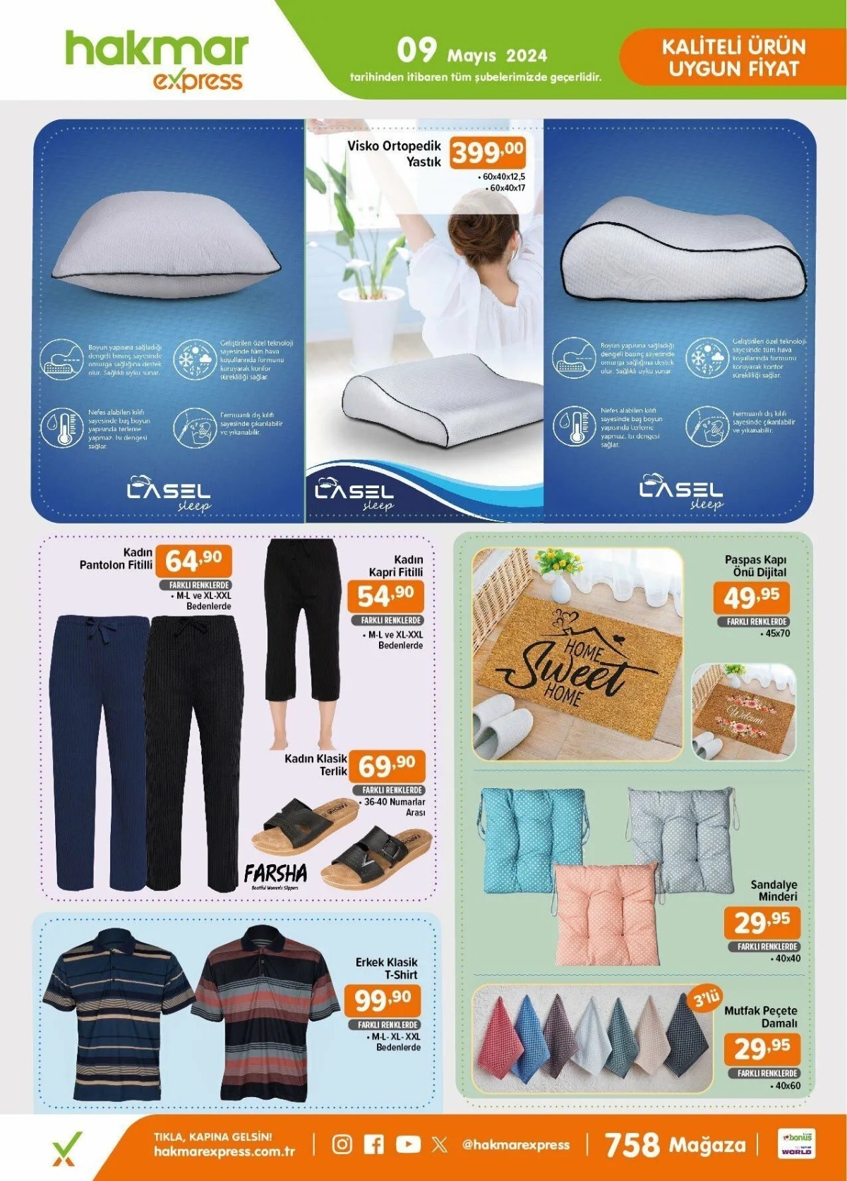 Hakmar 9 Mayıs 2024 İndirimli Ürünler Kataloğu