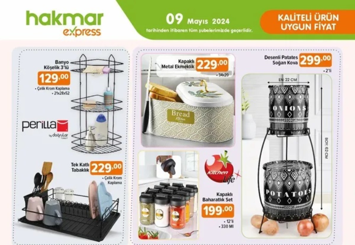 Hakmar 9 Mayıs 2024 İndirimli Ürünler Kataloğu