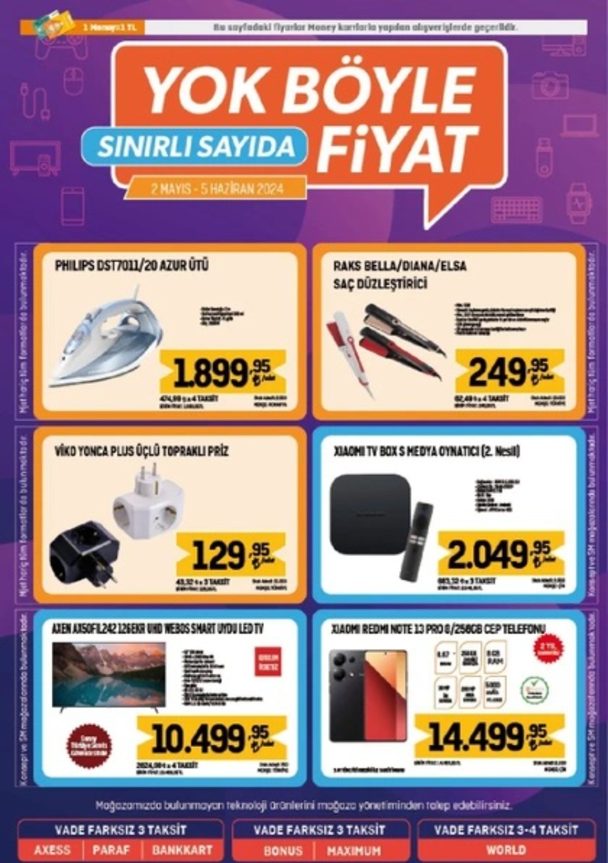 Migros 17 Mayıs – 5 Haziran Fiyat Listesi