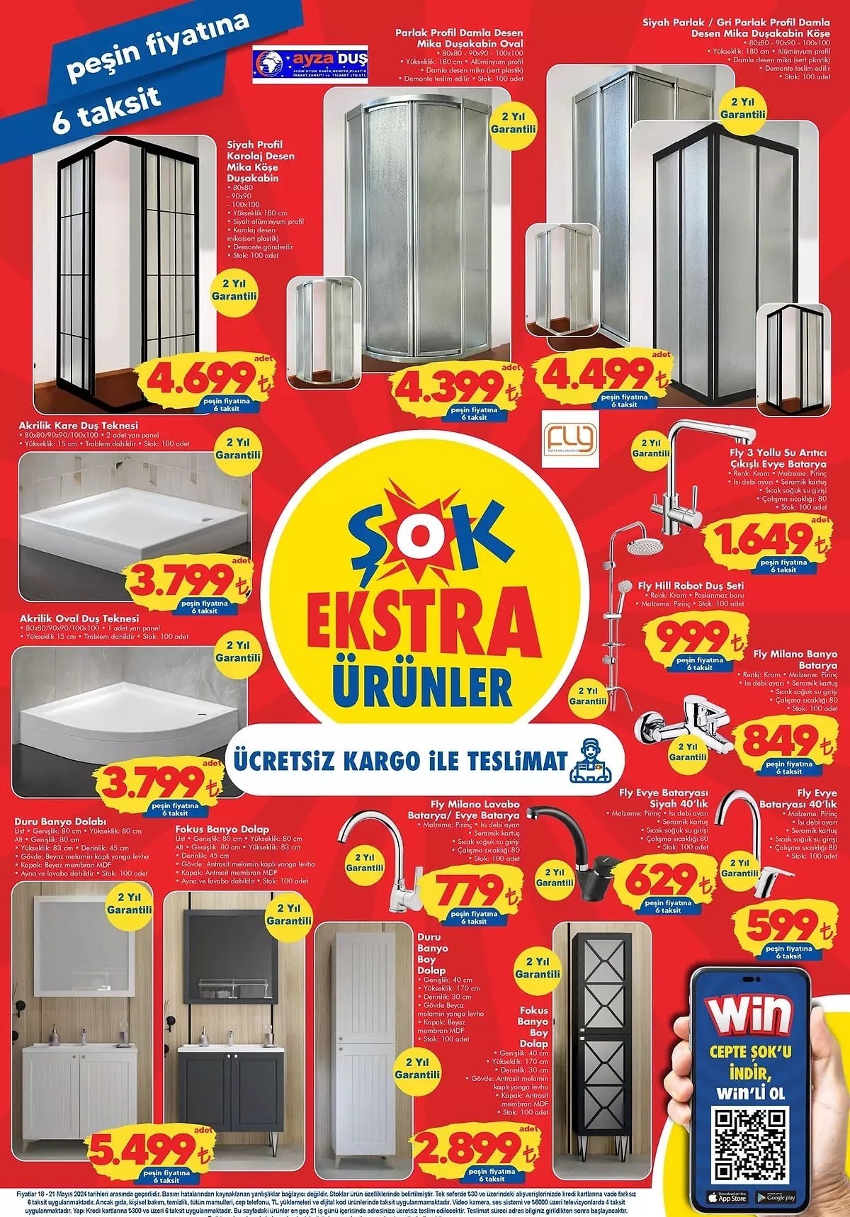 ŞOK 18 Mayıs - 21 Mayıs Aktüel Ürünler Kataloğu