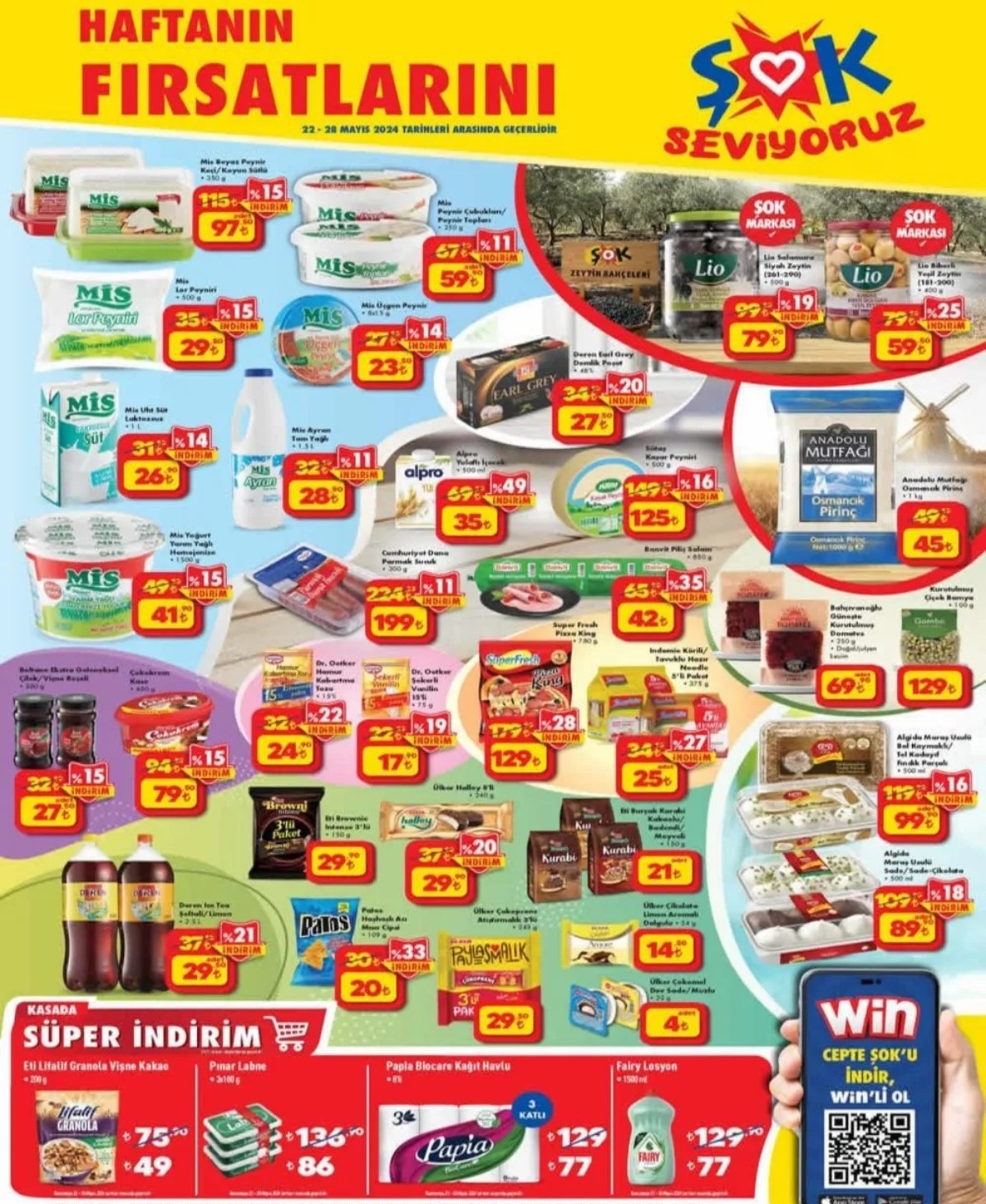 ŞOK 22 Mayıs 2024 güncel ürünler kataloğu