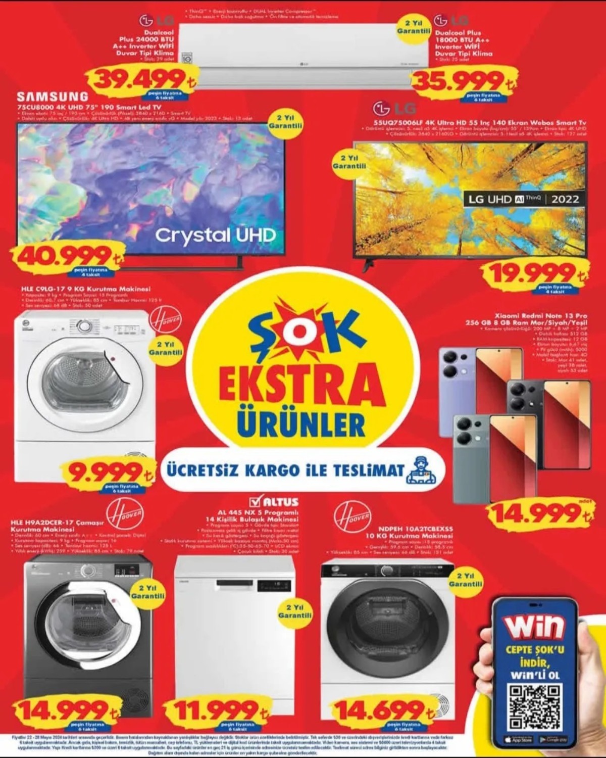 ŞOK 22 Mayıs 2024 güncel ürünler kataloğu
