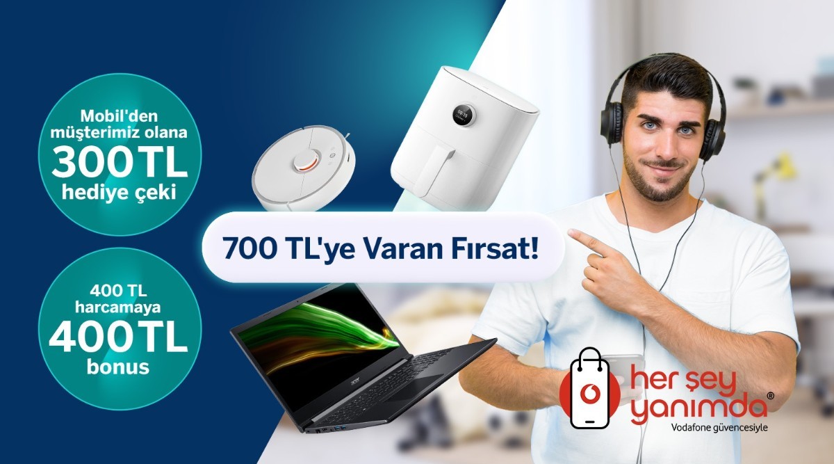 Garanti Bankası'ndan Vodafone'da 700 TL'ye varan kazanç fırsatı