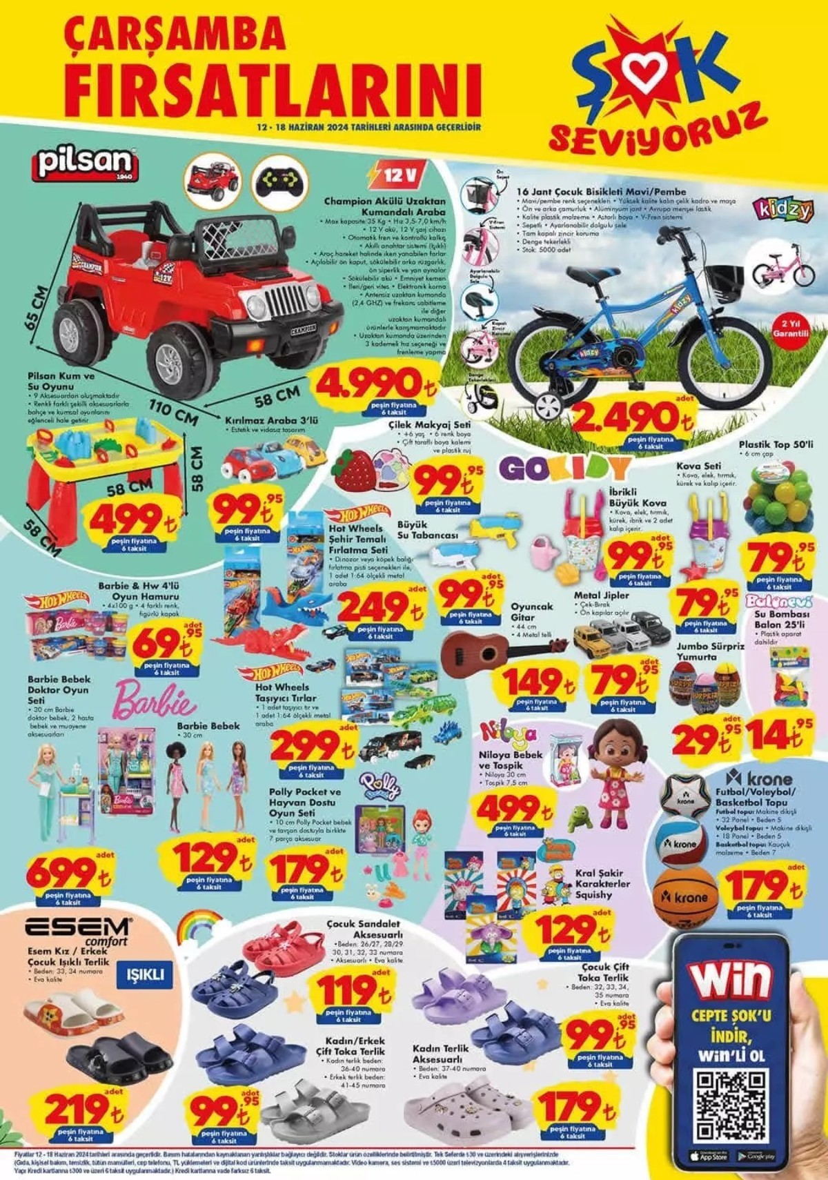 ŞOK 12 HAZİRAN 2024 İNDİRİMLİ ÜRÜNLER KATALOĞU