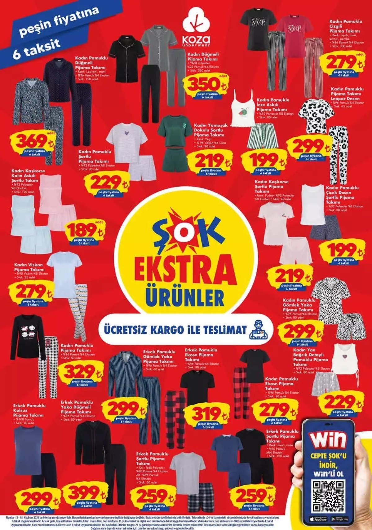 ŞOK 12 HAZİRAN 2024 İNDİRİMLİ ÜRÜNLER KATALOĞU