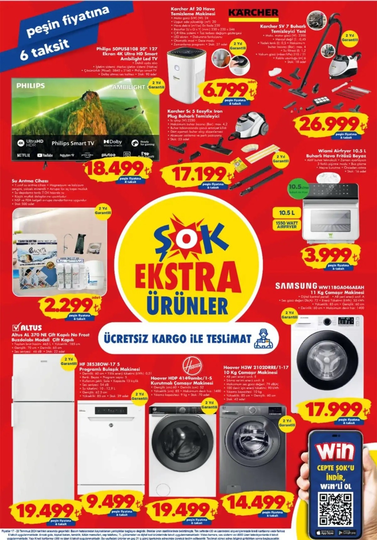 17 Temmuz 2024 ŞOK İndirimli Ürünleri
