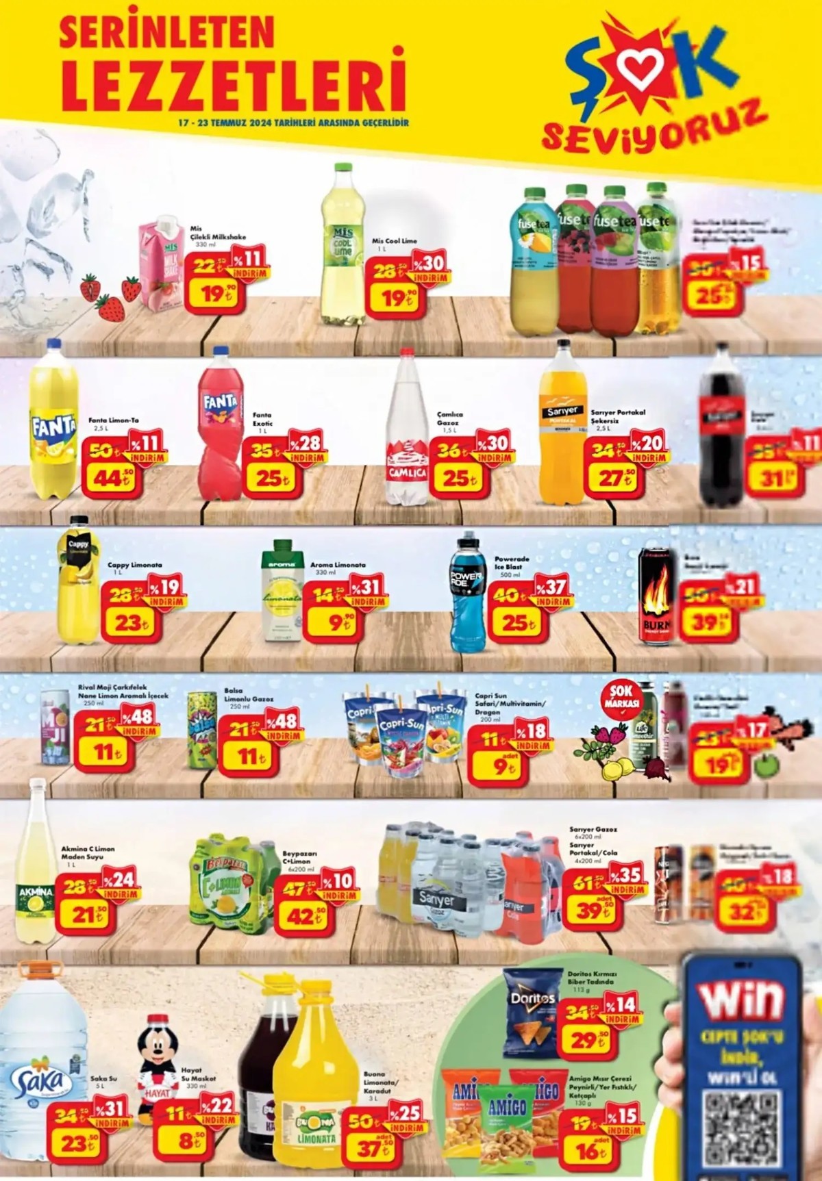 17 Temmuz 2024 ŞOK İndirimli Ürünleri