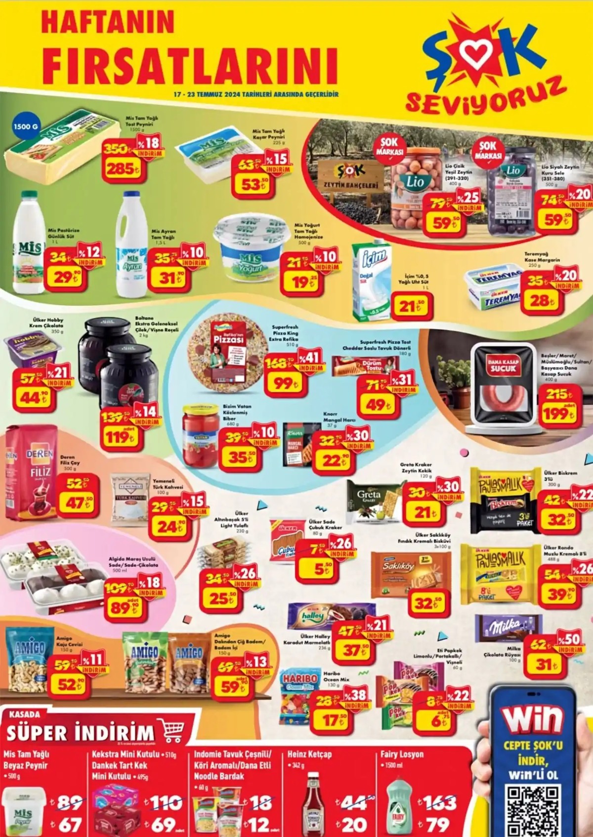 17 Temmuz 2024 ŞOK İndirimli Ürünleri