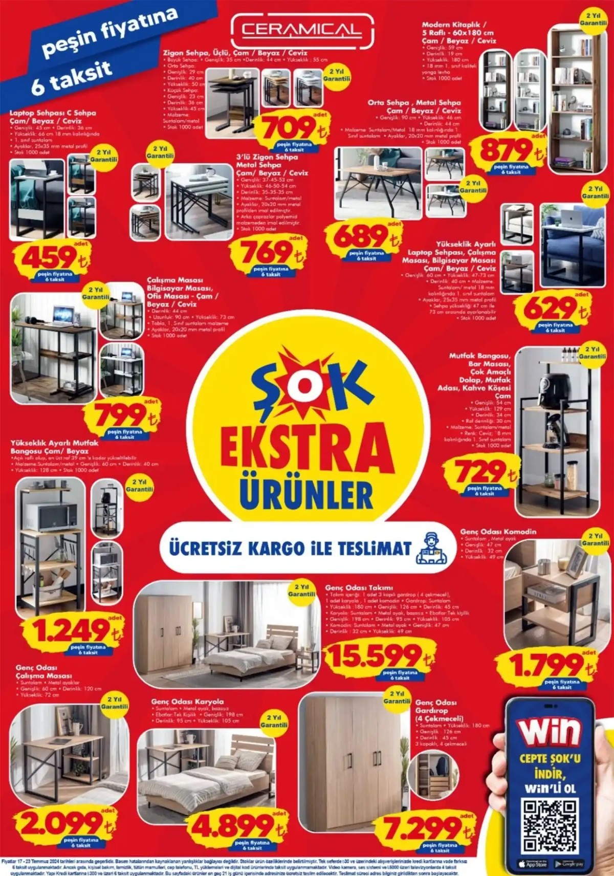 17 Temmuz 2024 ŞOK İndirimli Ürünleri