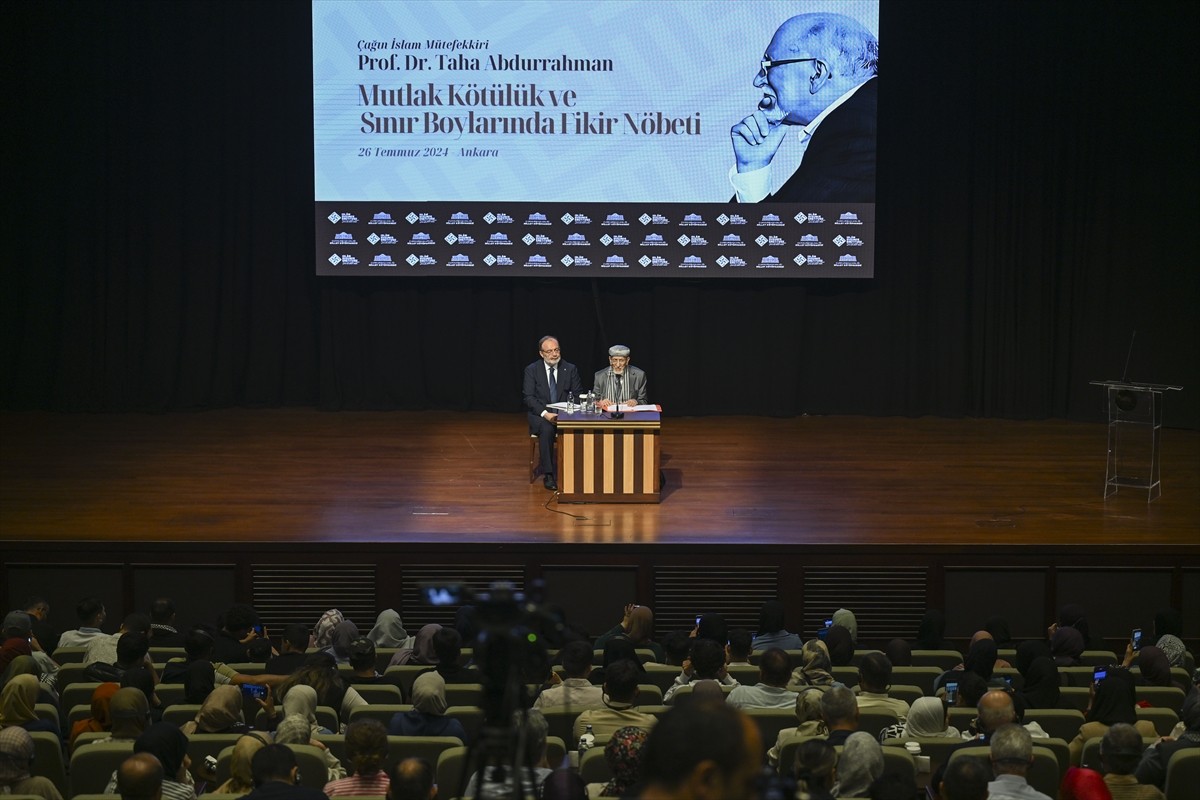 Arap dünyasının önde gelen düşünürlerinden Faslı filozof Prof. Dr. Taha Abdurrahman...