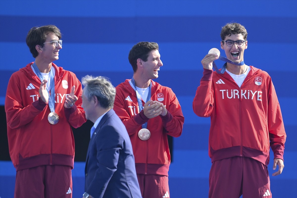Fransa'da düzenlenen Paris 2024 Olimpiyat Oyunları'nın üçüncü gününde Okçuluk Klasik Yay Takım...