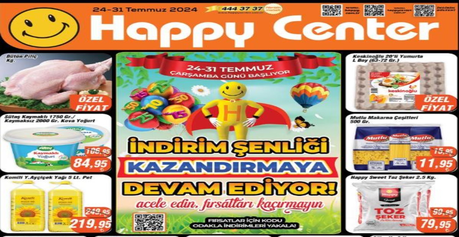 happy center- 24 31 temmuz