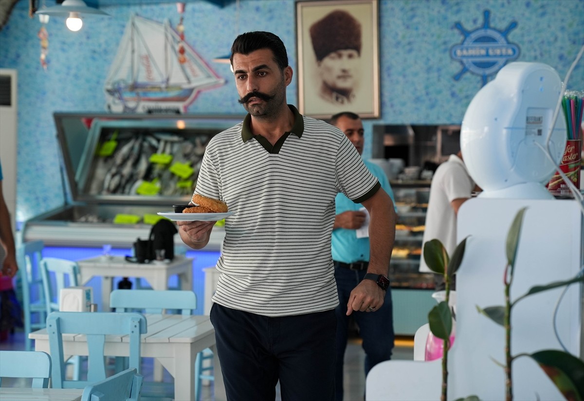 İzmir'de bir balık restoranı, kentte "gevrek" olarak tabir edilen simitten esinlenip levrek...