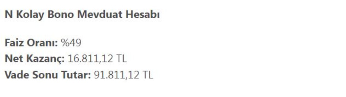 Mevduat Faiz Oranları