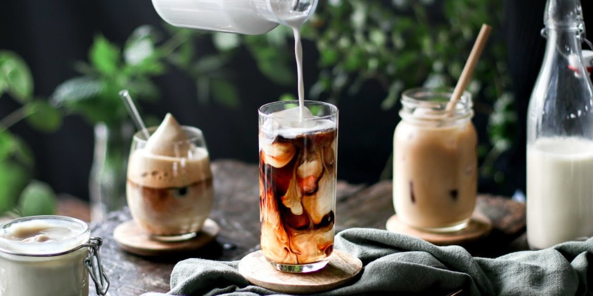 soğuk kahve yapımı